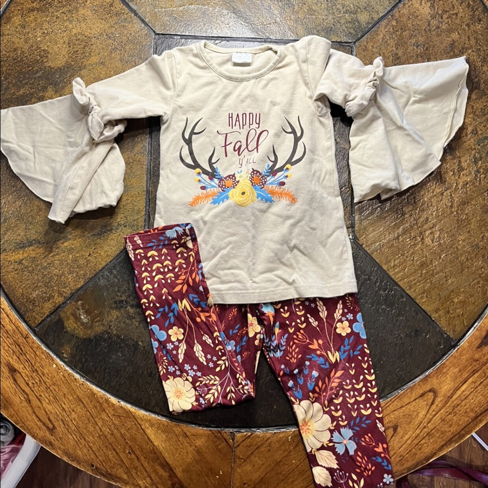 “Happy Fall Yall” boutique outfit!! So cute!!